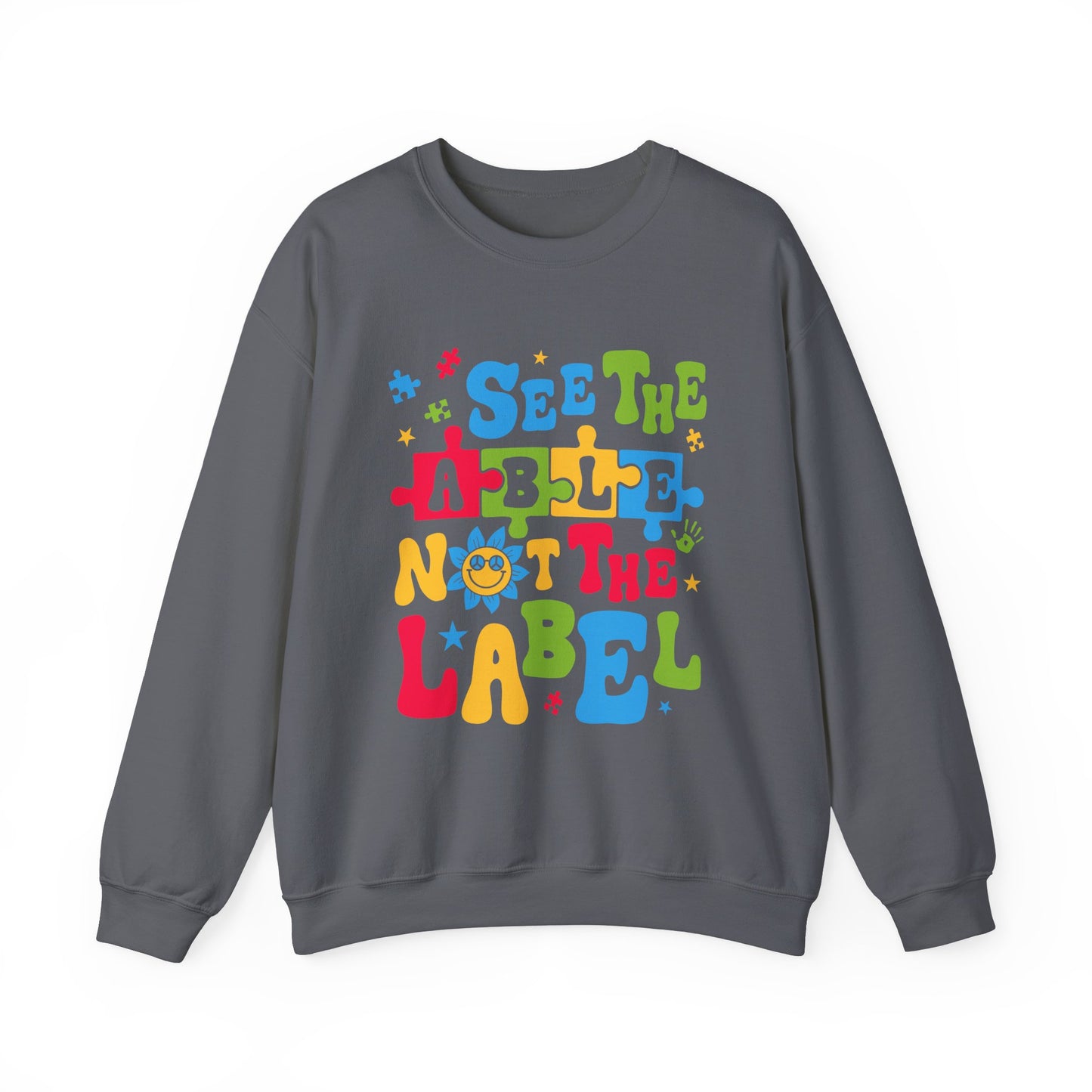 Autism (able not label) Crewneck