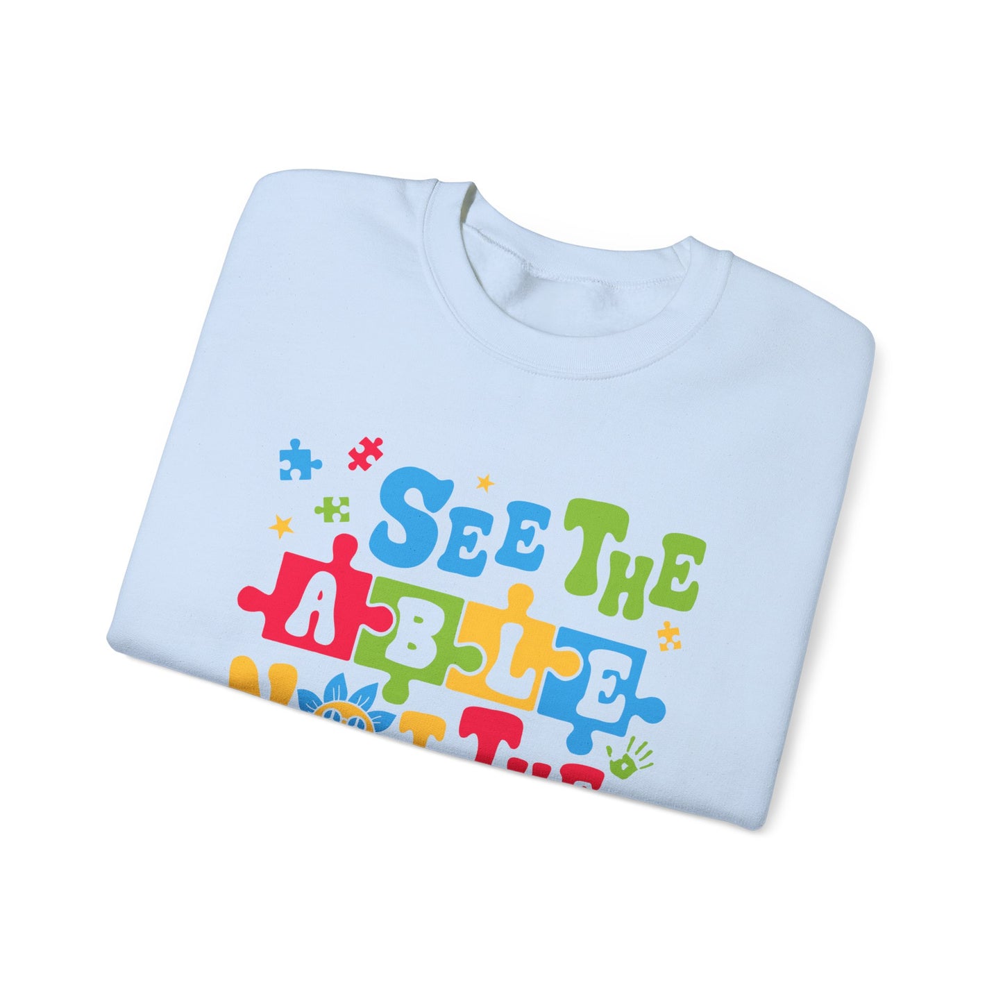 Autism (able not label) Crewneck