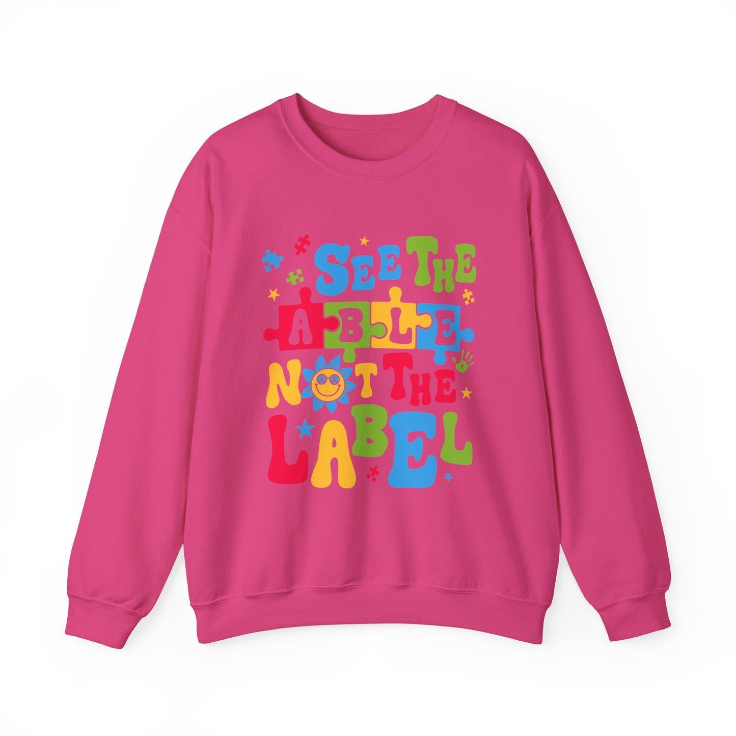 Autism (able not label) Crewneck