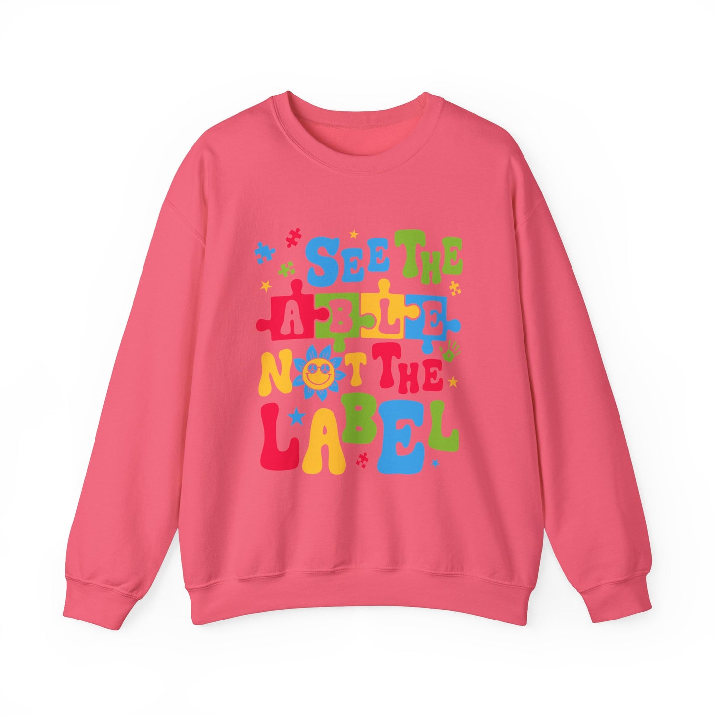 Autism (able not label) Crewneck
