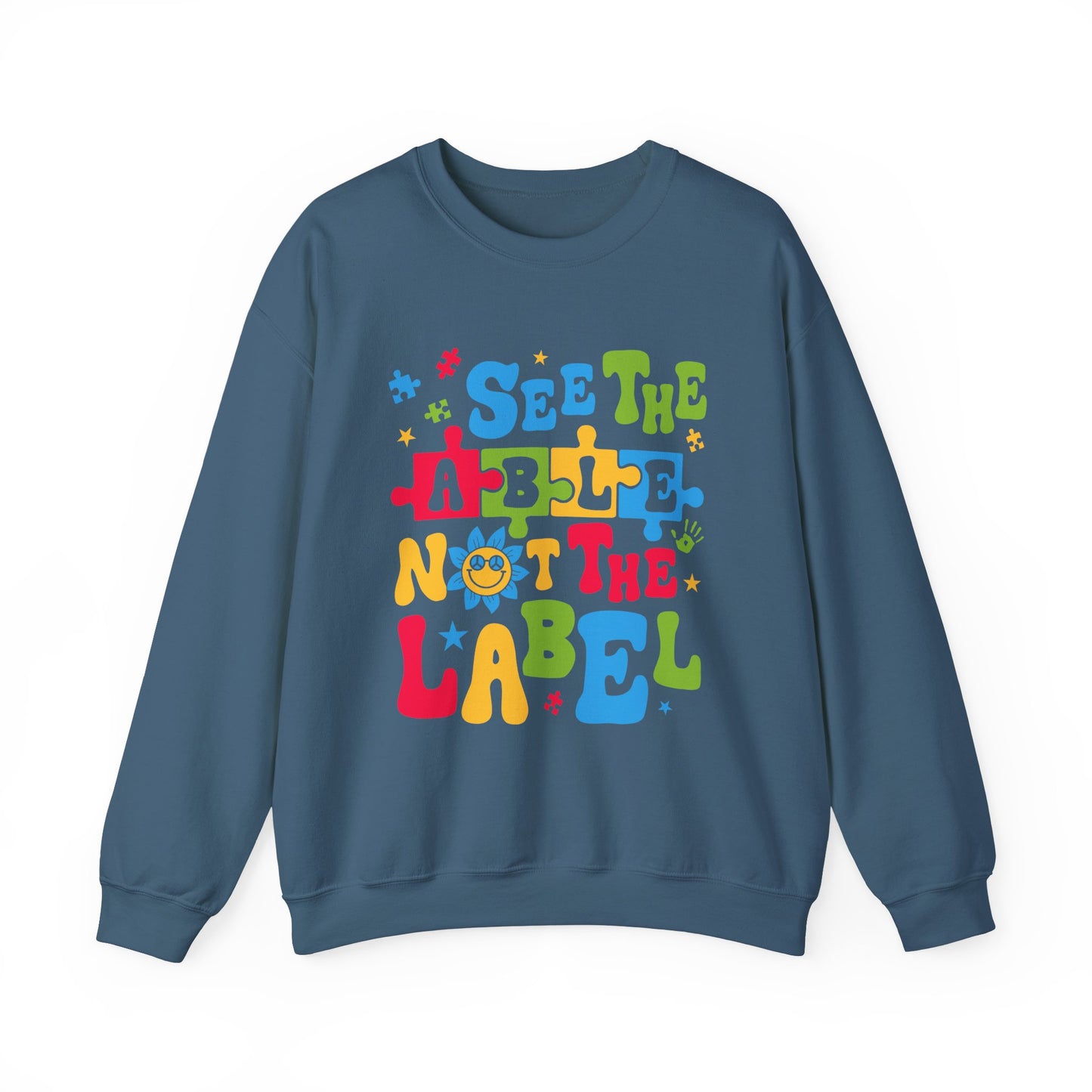 Autism (able not label) Crewneck