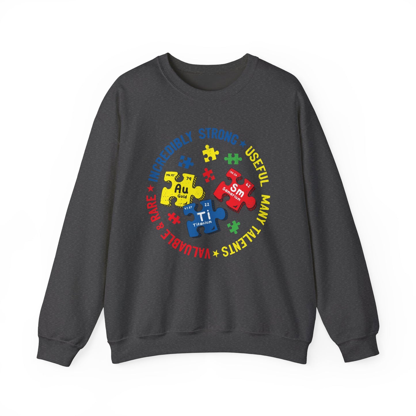 Autism Periodic Table Crewneck