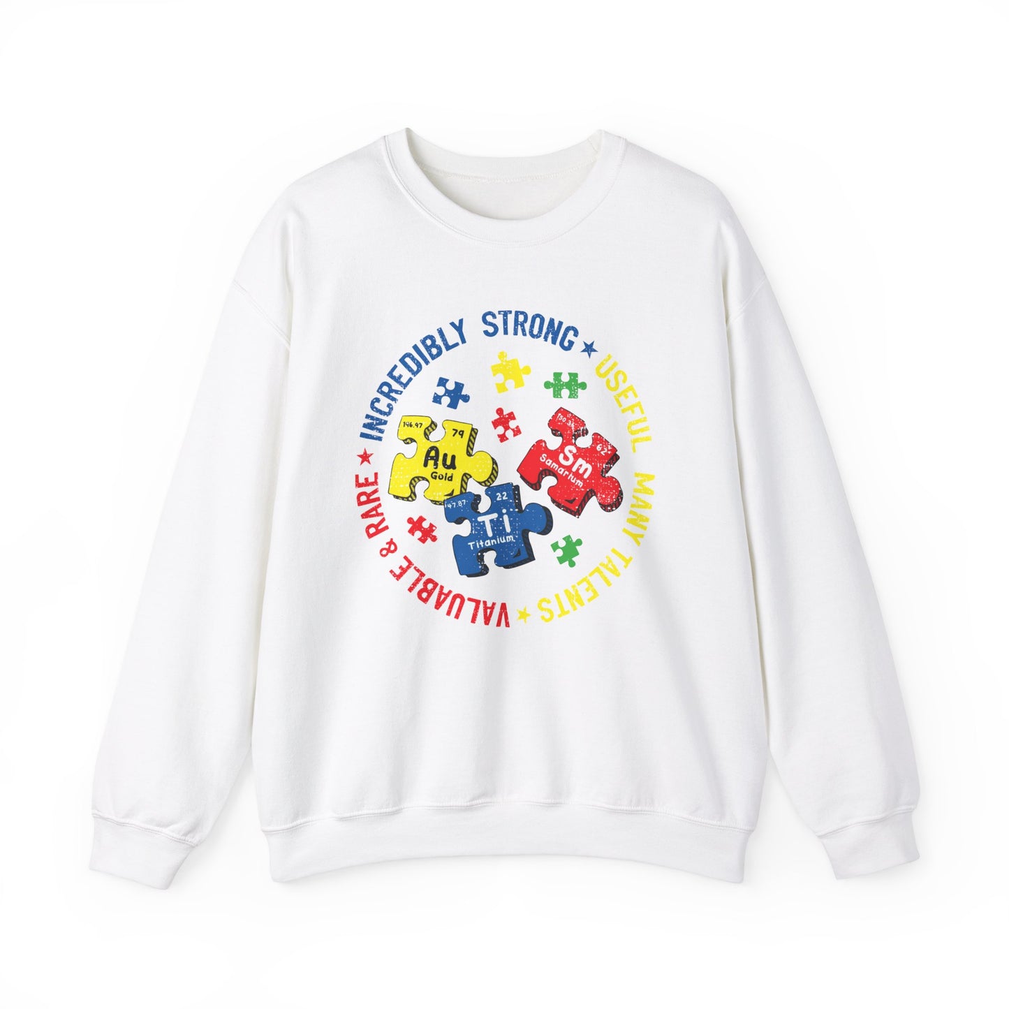 Autism Periodic Table Crewneck