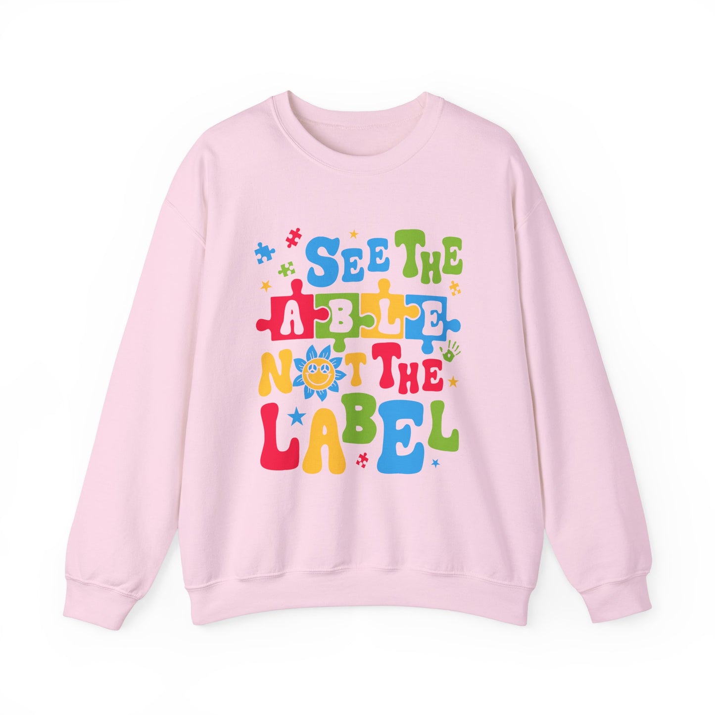 Autism (able not label) Crewneck