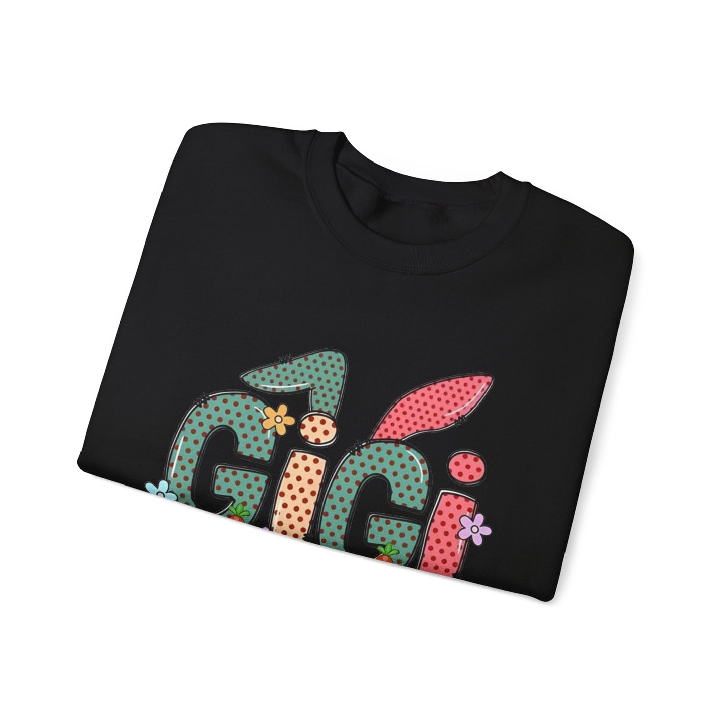 GiGi Easter (Flowers & Carrots) Crewneck Sweatshirt