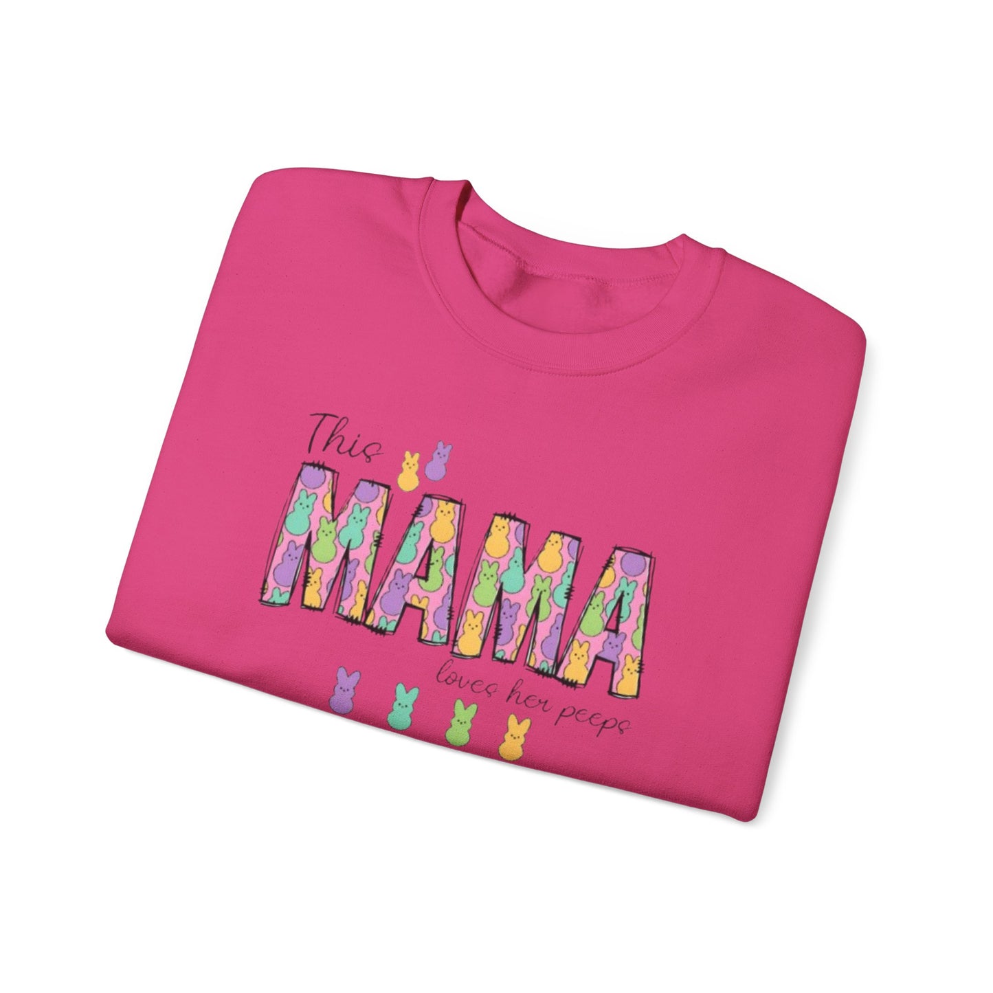 Mama Peeps Crewneck Sweatshirt