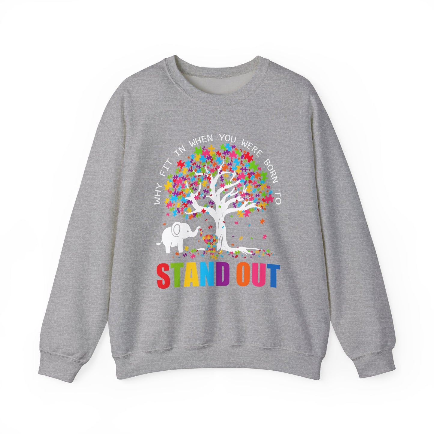 Autism Stand Out Crewneck