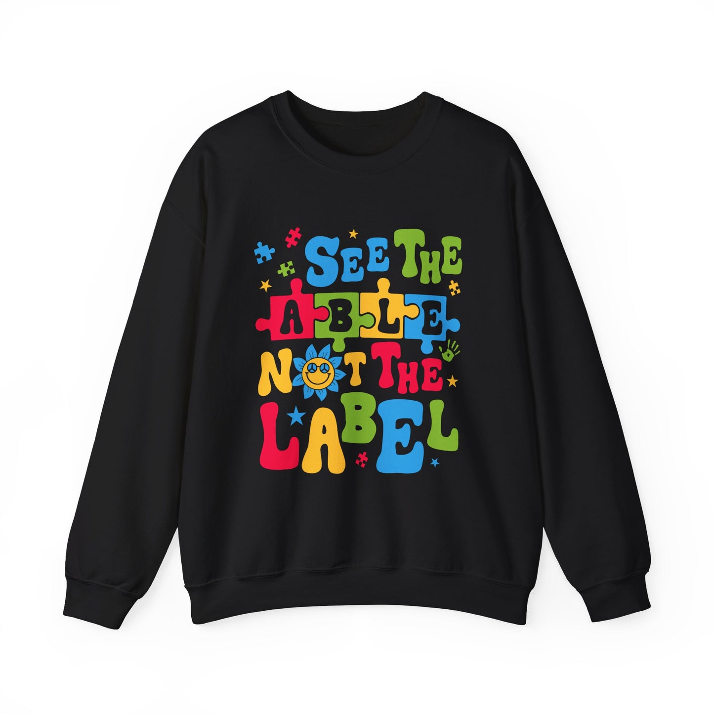 Autism (able not label) Crewneck