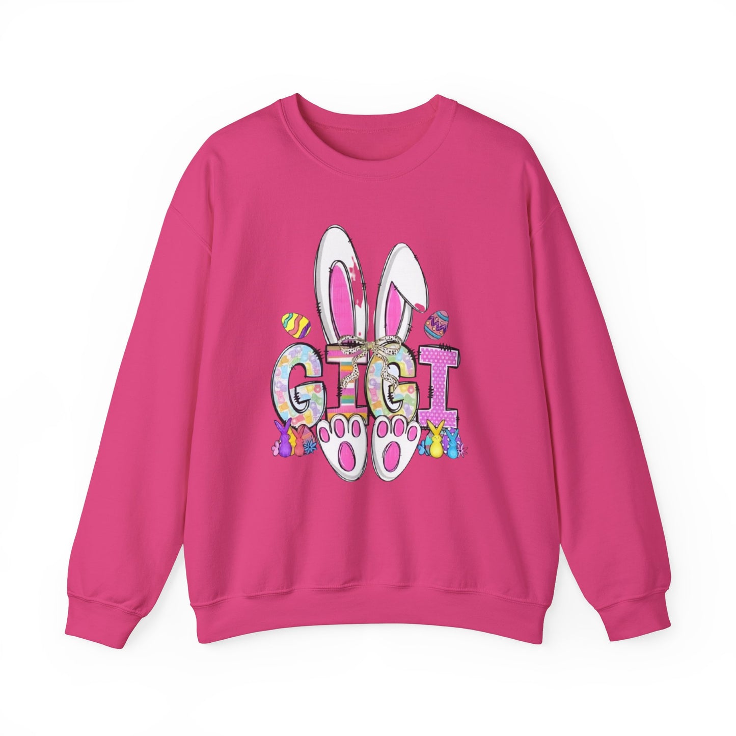 GiGi Easter (Eggs & Bunnies) Crewneck Sweatshirt