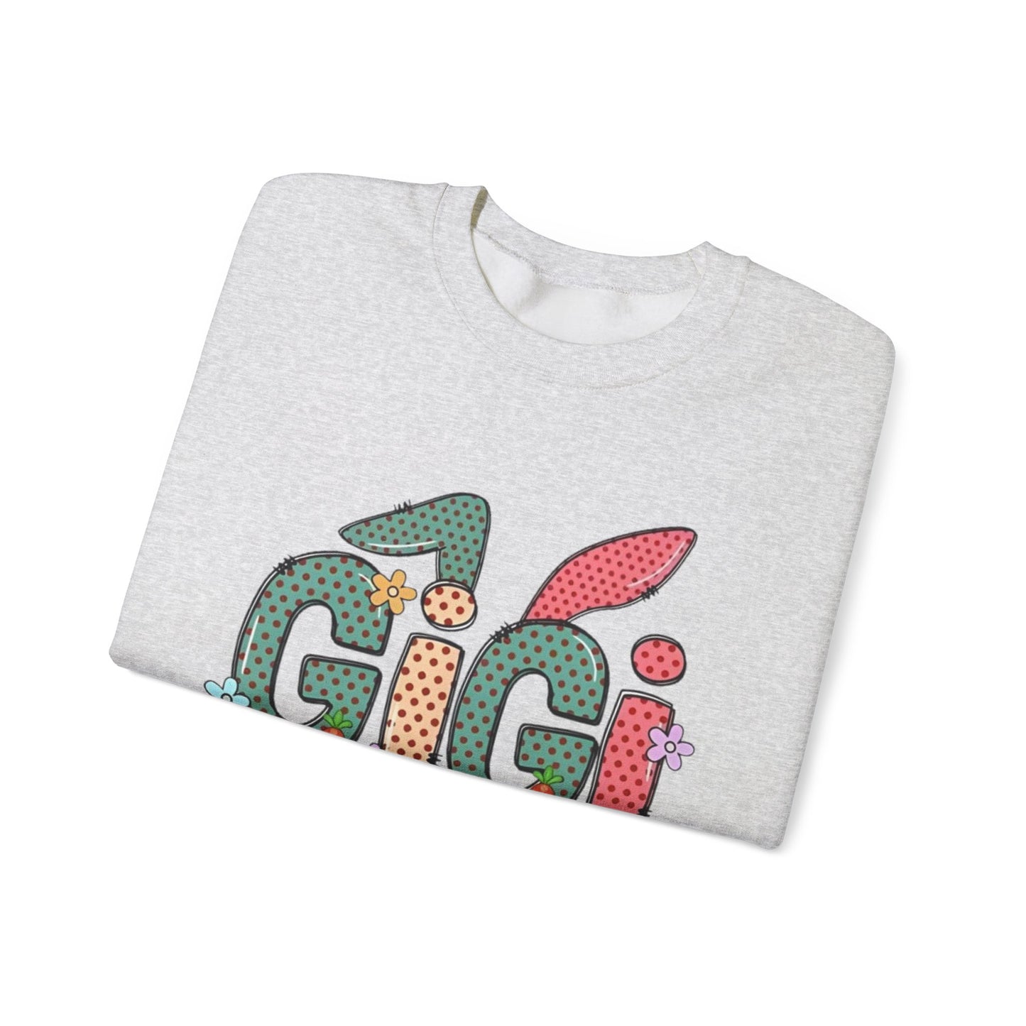 GiGi Easter (Flowers & Carrots) Crewneck Sweatshirt