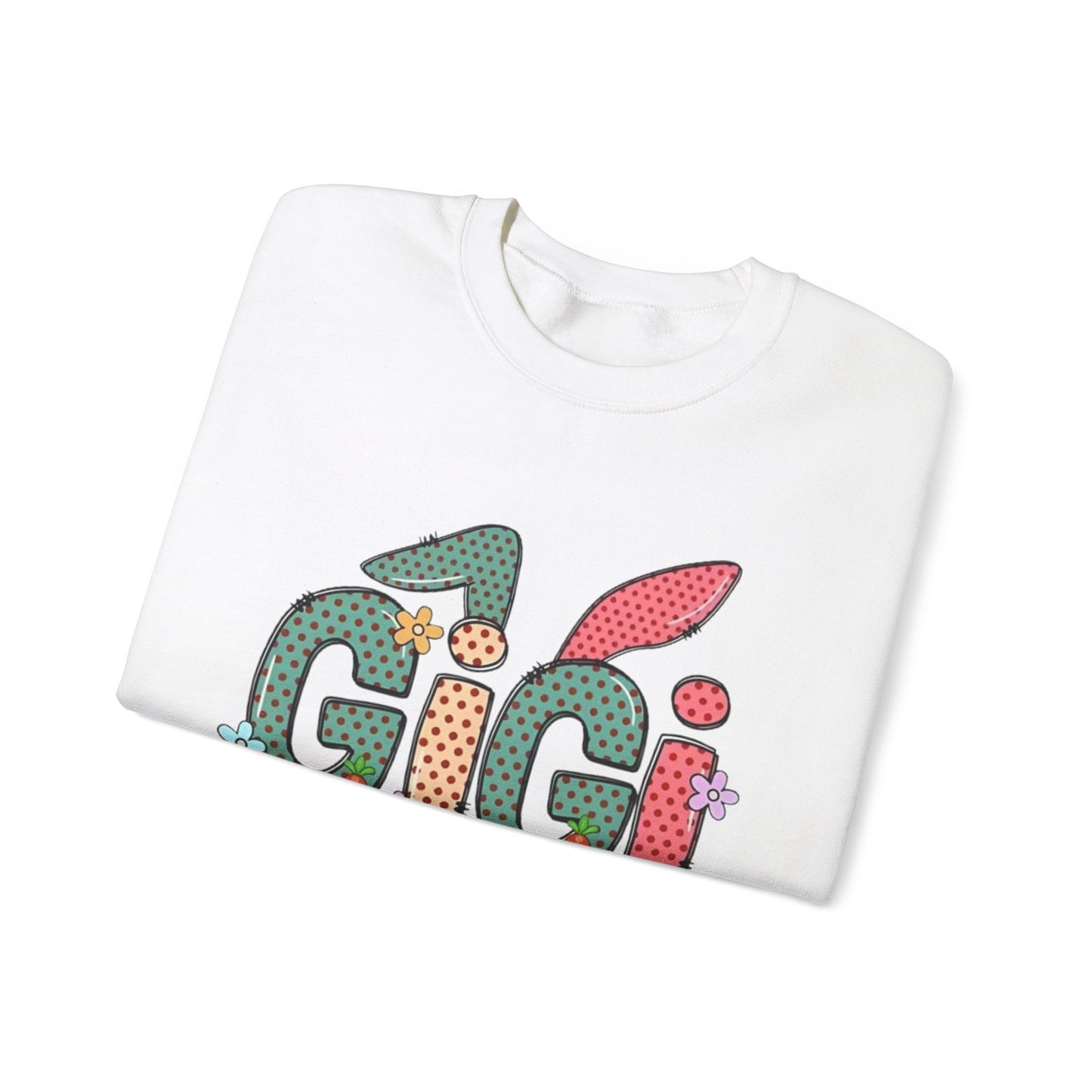 GiGi Easter (Flowers & Carrots) Crewneck Sweatshirt