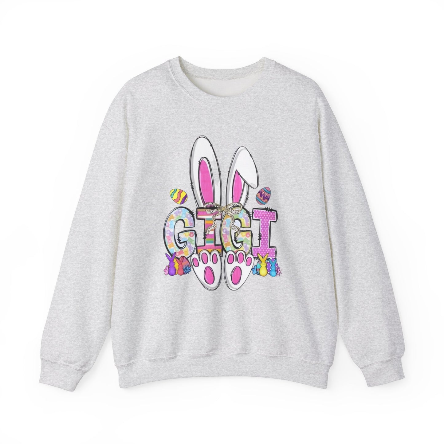 GiGi Easter (Eggs & Bunnies) Crewneck Sweatshirt