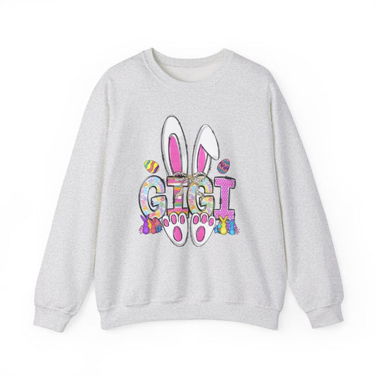 GiGi Easter (Eggs & Bunnies) Crewneck Sweatshirt