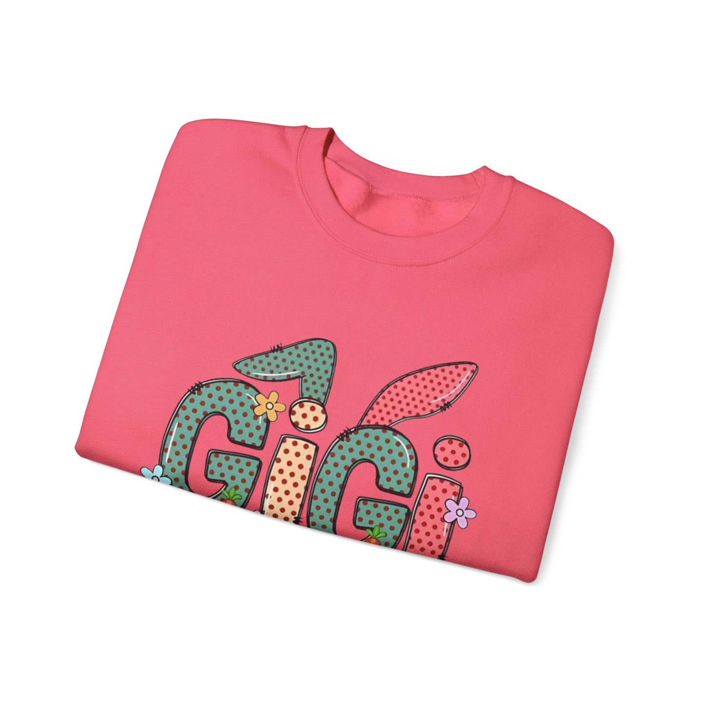 GiGi Easter (Flowers & Carrots) Crewneck Sweatshirt