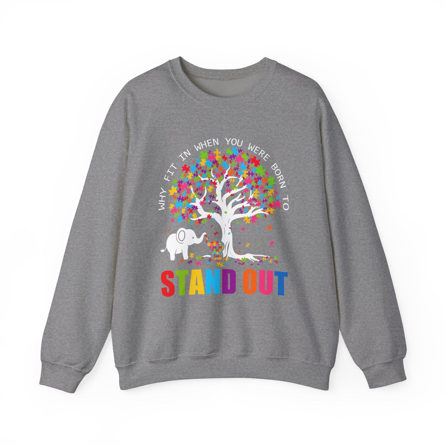 Autism Stand Out Crewneck