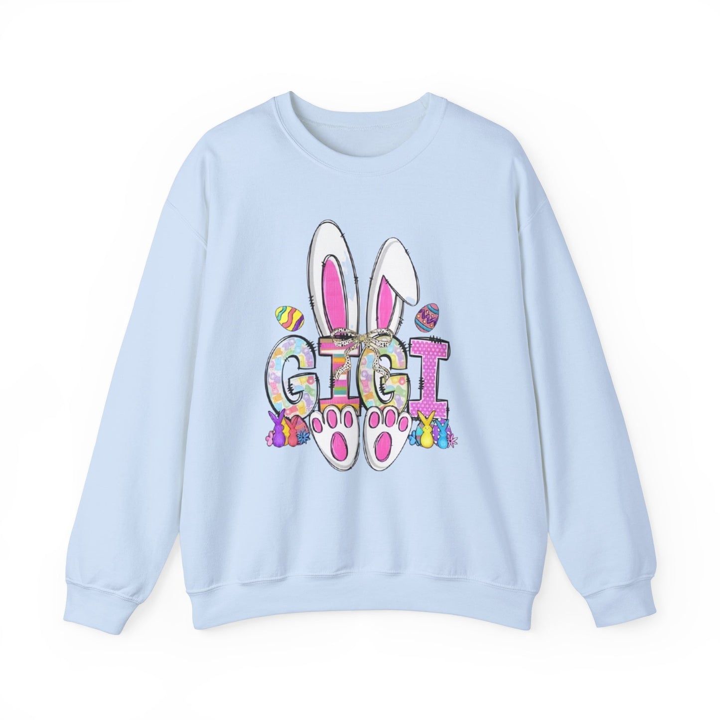 GiGi Easter (Eggs & Bunnies) Crewneck Sweatshirt