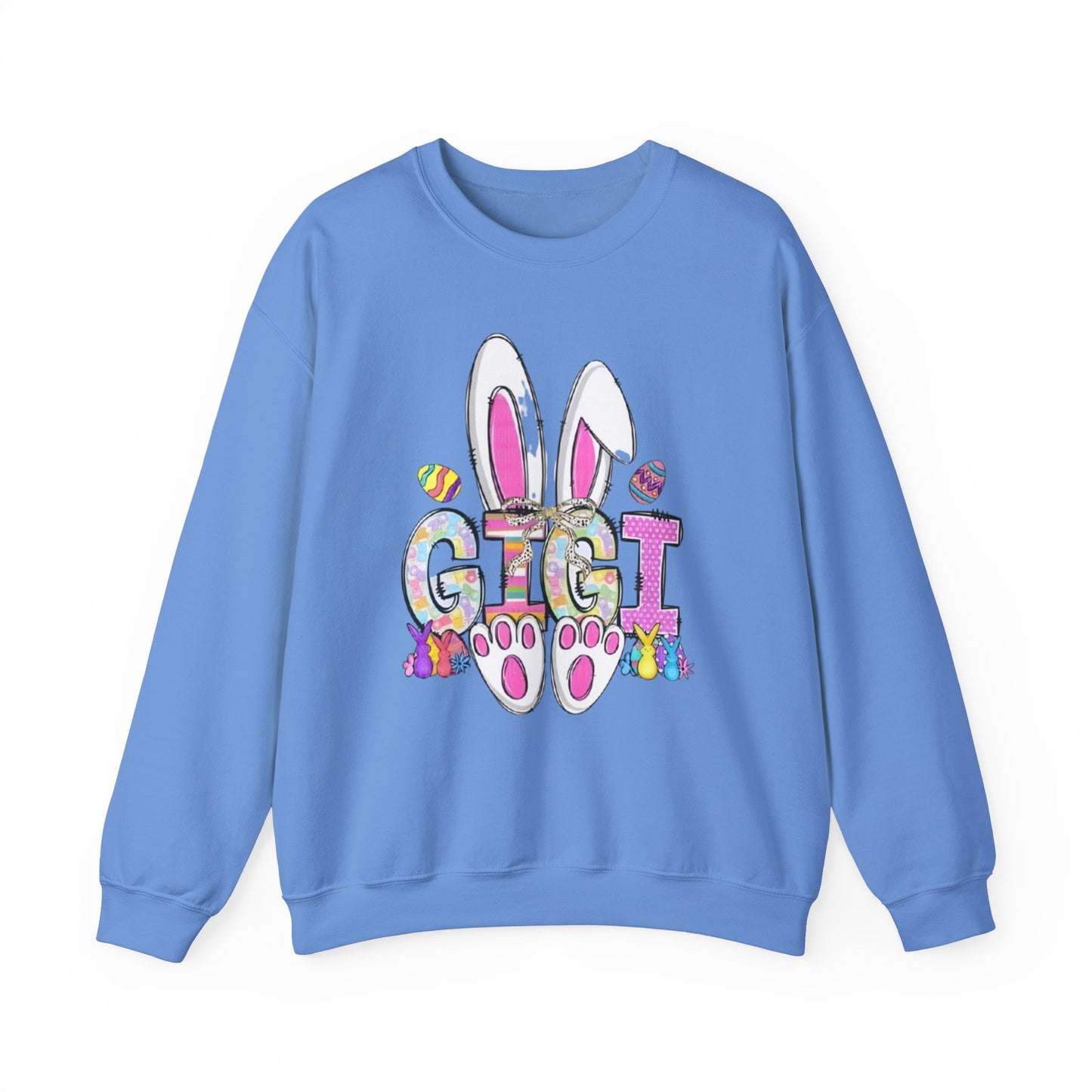 GiGi Easter (Eggs & Bunnies) Crewneck Sweatshirt