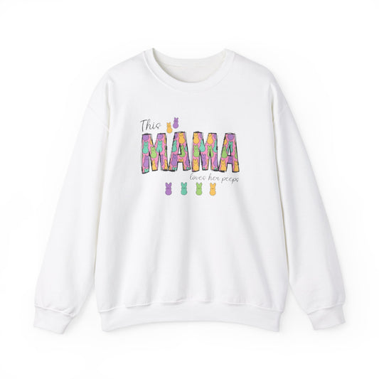 Mama Peeps Crewneck Sweatshirt