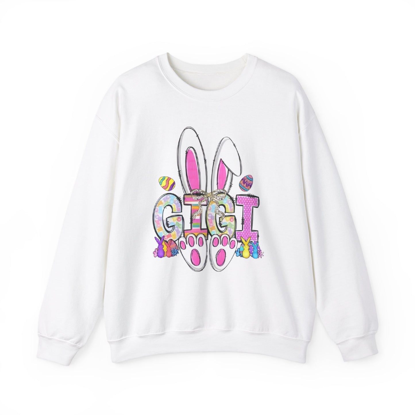 GiGi Easter (Eggs & Bunnies) Crewneck Sweatshirt