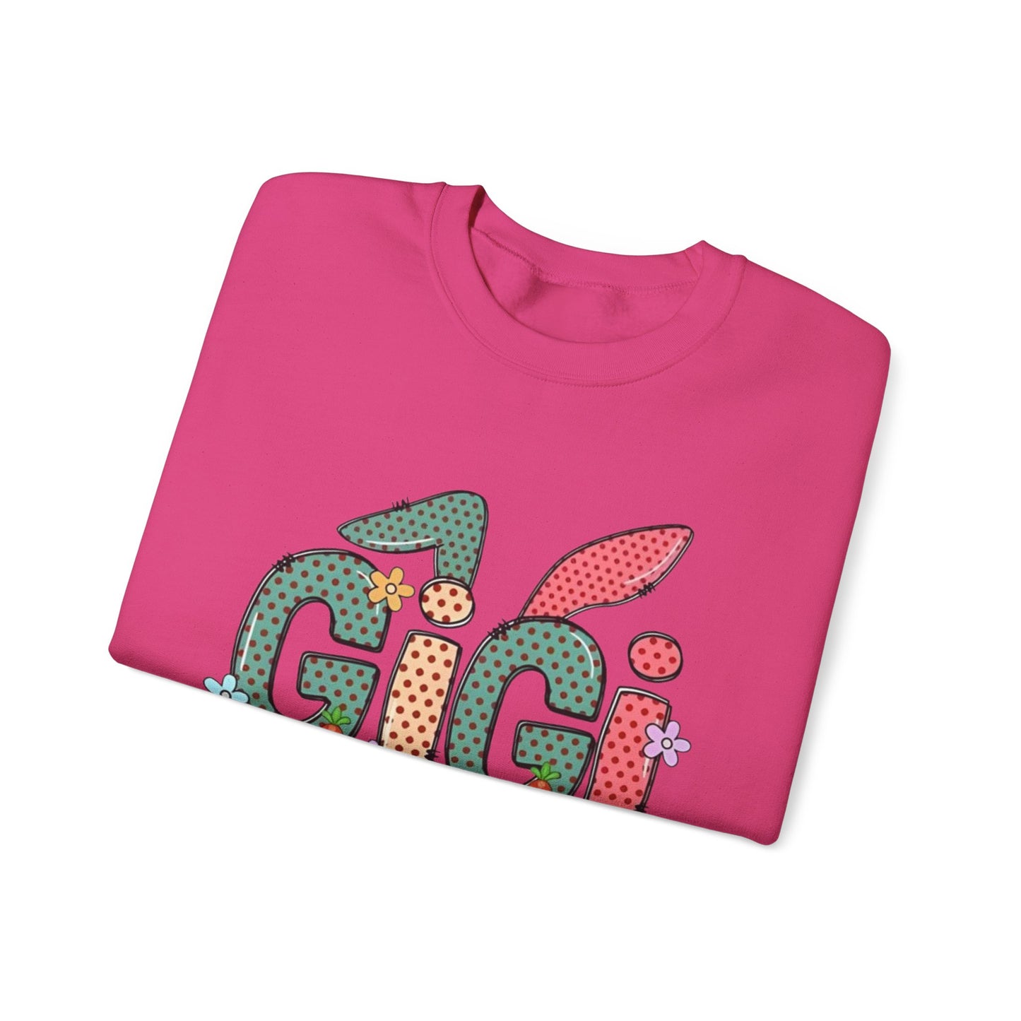 GiGi Easter (Flowers & Carrots) Crewneck Sweatshirt