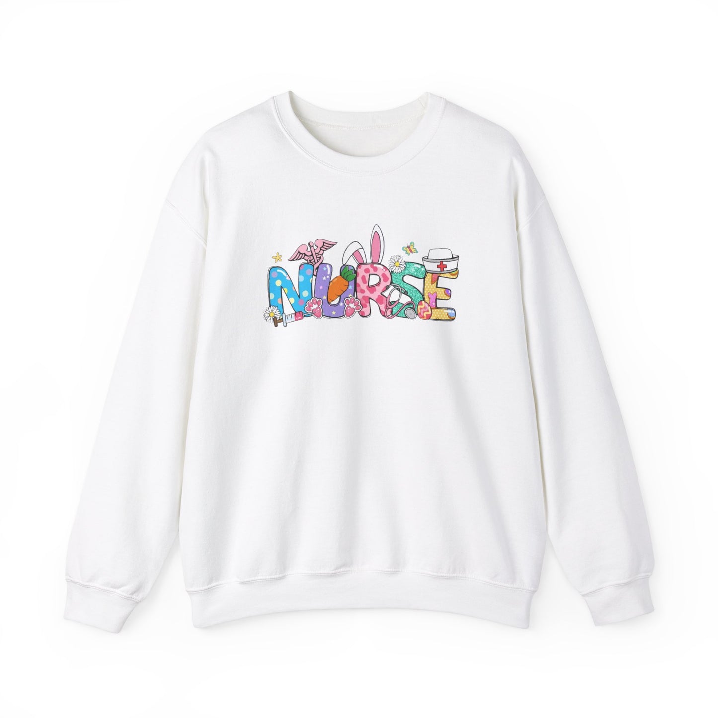 Nurse Easter Medical Crewneck Sweatshirt