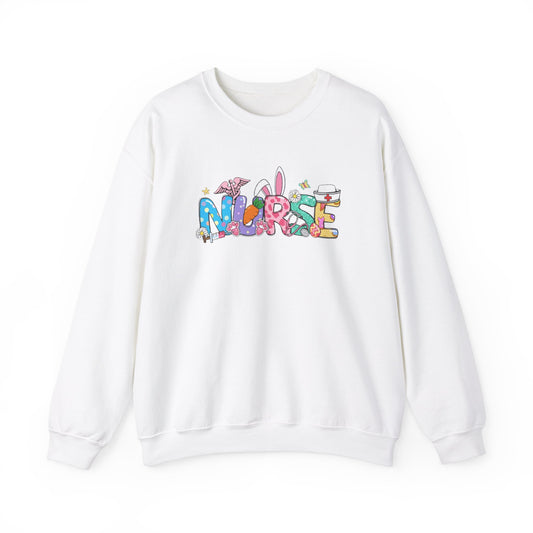 Nurse Easter Medical Crewneck Sweatshirt