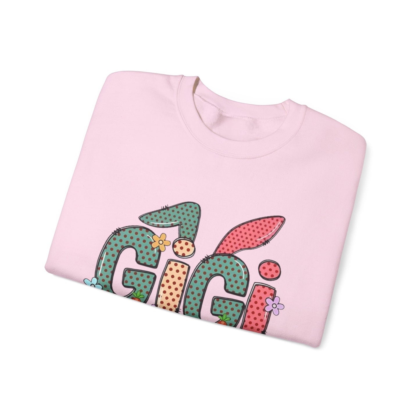 GiGi Easter (Flowers & Carrots) Crewneck Sweatshirt