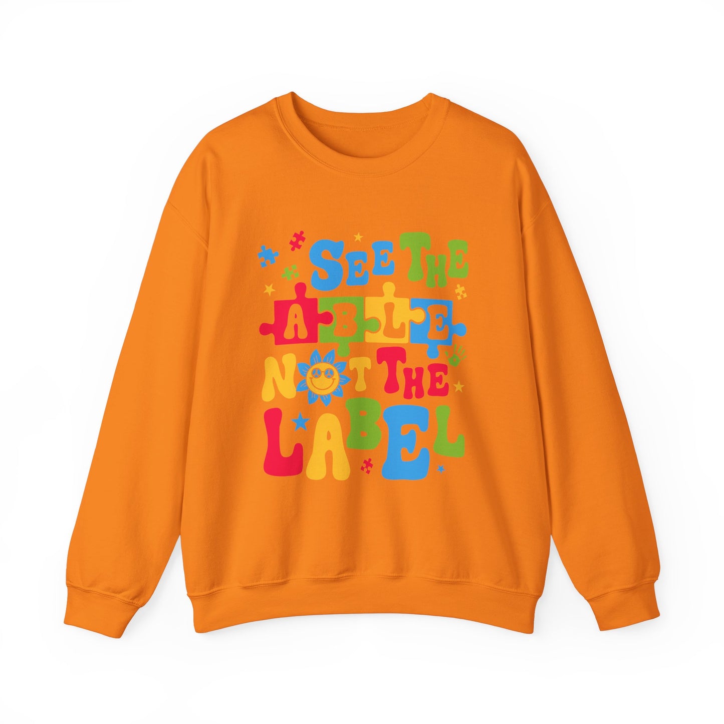 Autism (able not label) Crewneck
