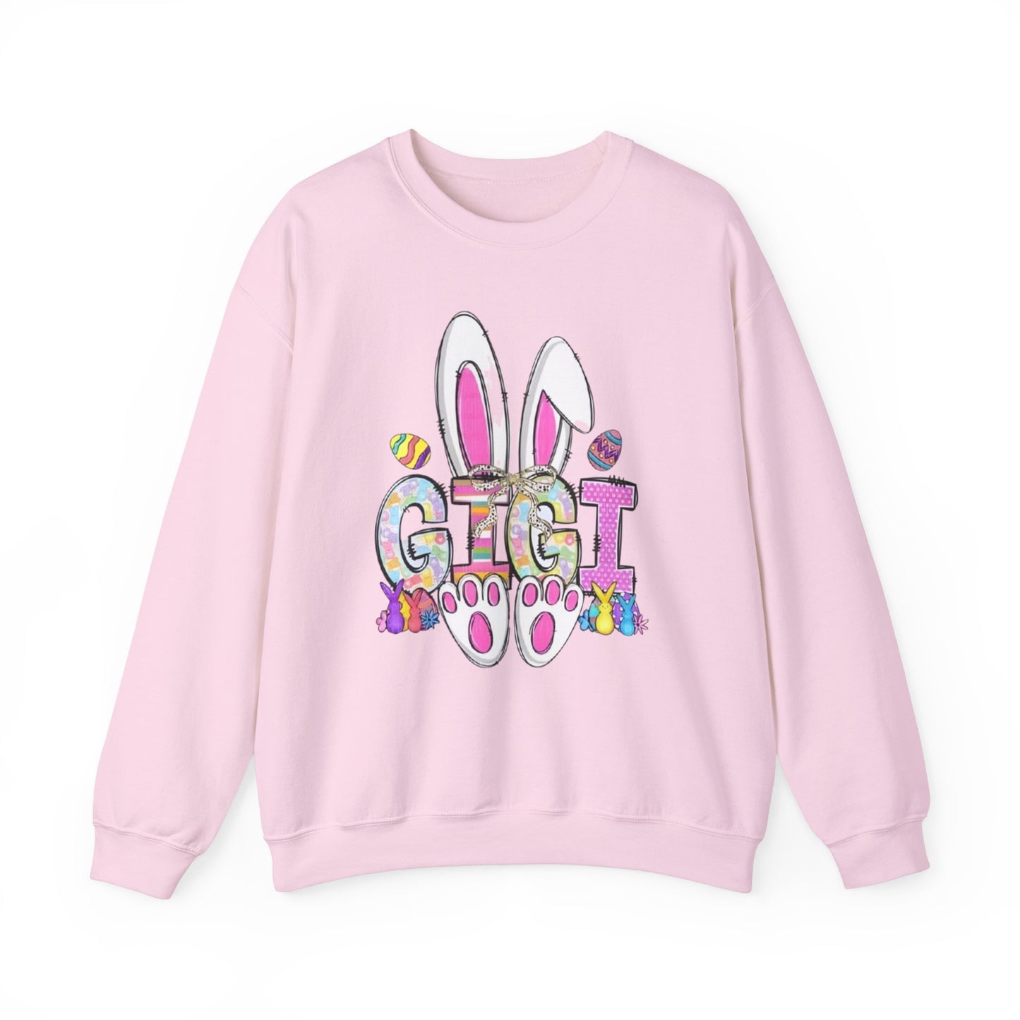 GiGi Easter (Eggs & Bunnies) Crewneck Sweatshirt